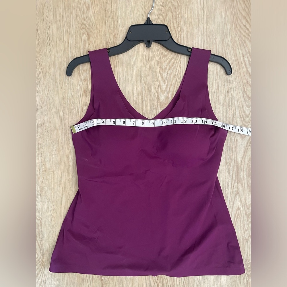 Knix LuxeLift Cami Supportive Wireless Bra Top in Plum Minimalist Size XL - Picture 7 of 11